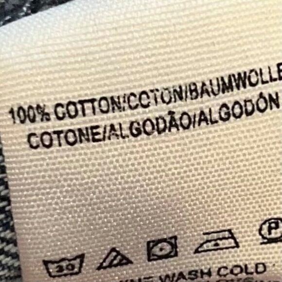 Women's We the Free Blue Fields of Sun Butterfly Printed Cutoff Denim Shorts 26 - Picture 5 of 13